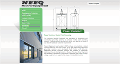 Desktop Screenshot of neeq.com
